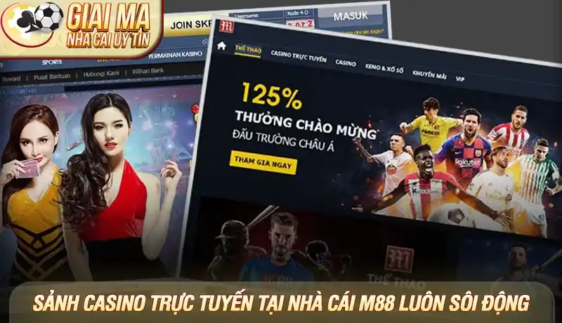 Review nhà cái M88 (Mansion88) Có còn uy tín như xưa? 2 Sảnh casino trực tuyến tại nhà cái M88 luôn sôi động