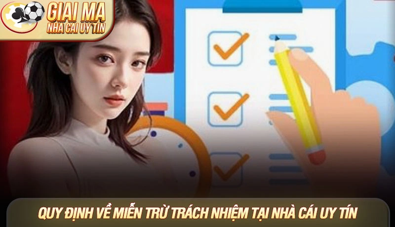 Quy định về chính sách miễn trừ trách nhiệm tại nhà cái uy tín Quy định về chính sách miễn trừ trách nhiệm tại nhà cái uy tín